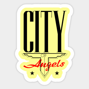 City of Angels Flyer Sticker